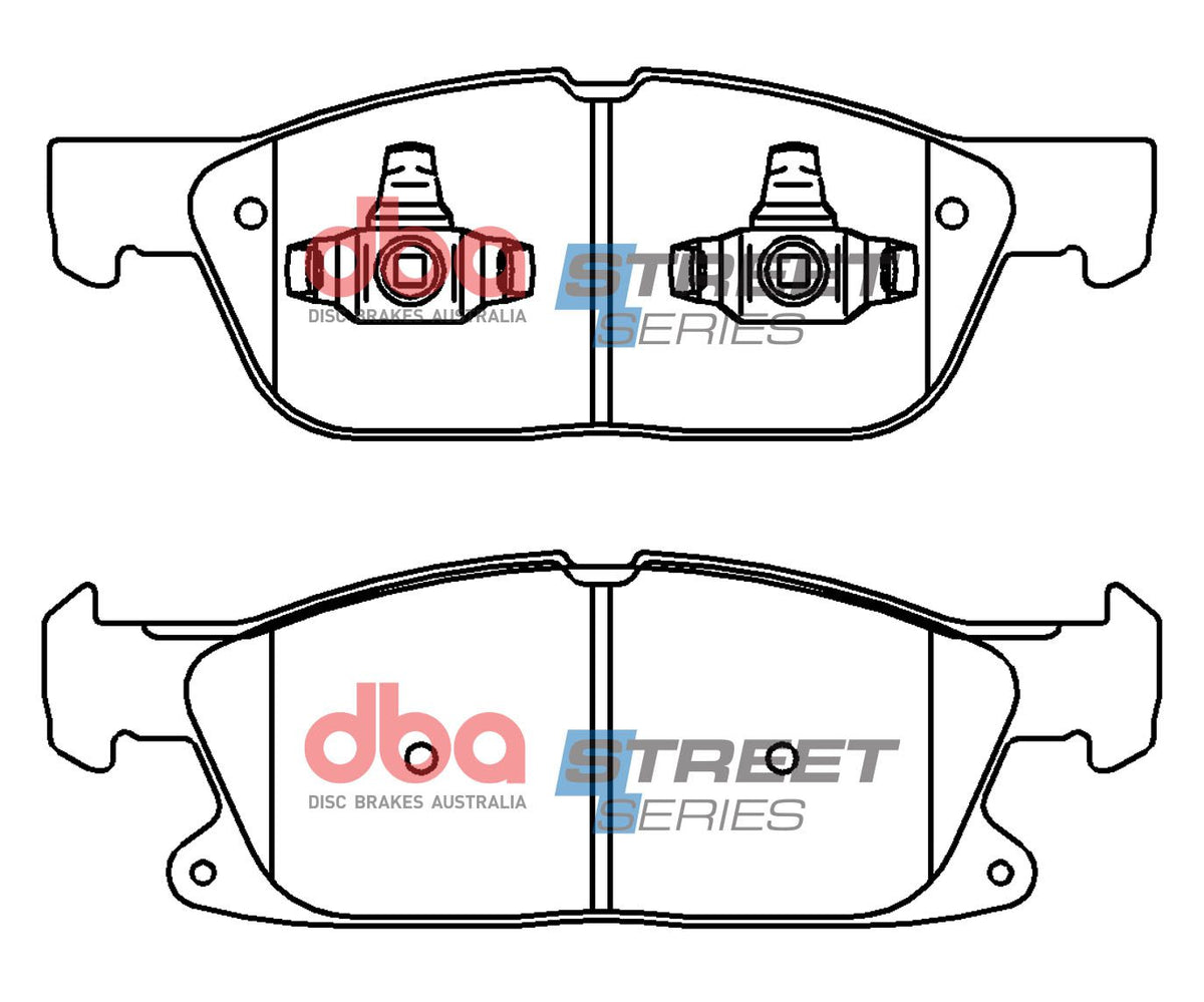 DB15089SS Brake Pads Street Series Ceramic | Front Axle