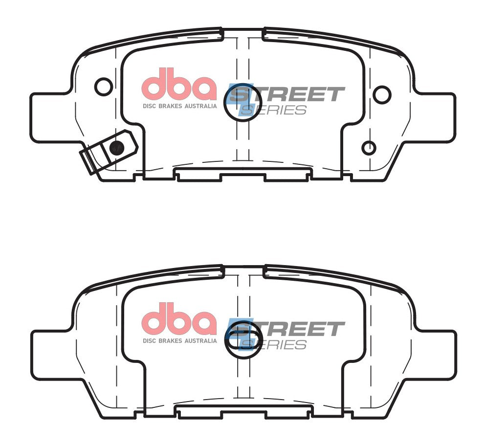 DB1509SS Brake Pads Street Series Ceramic | Rear Axle