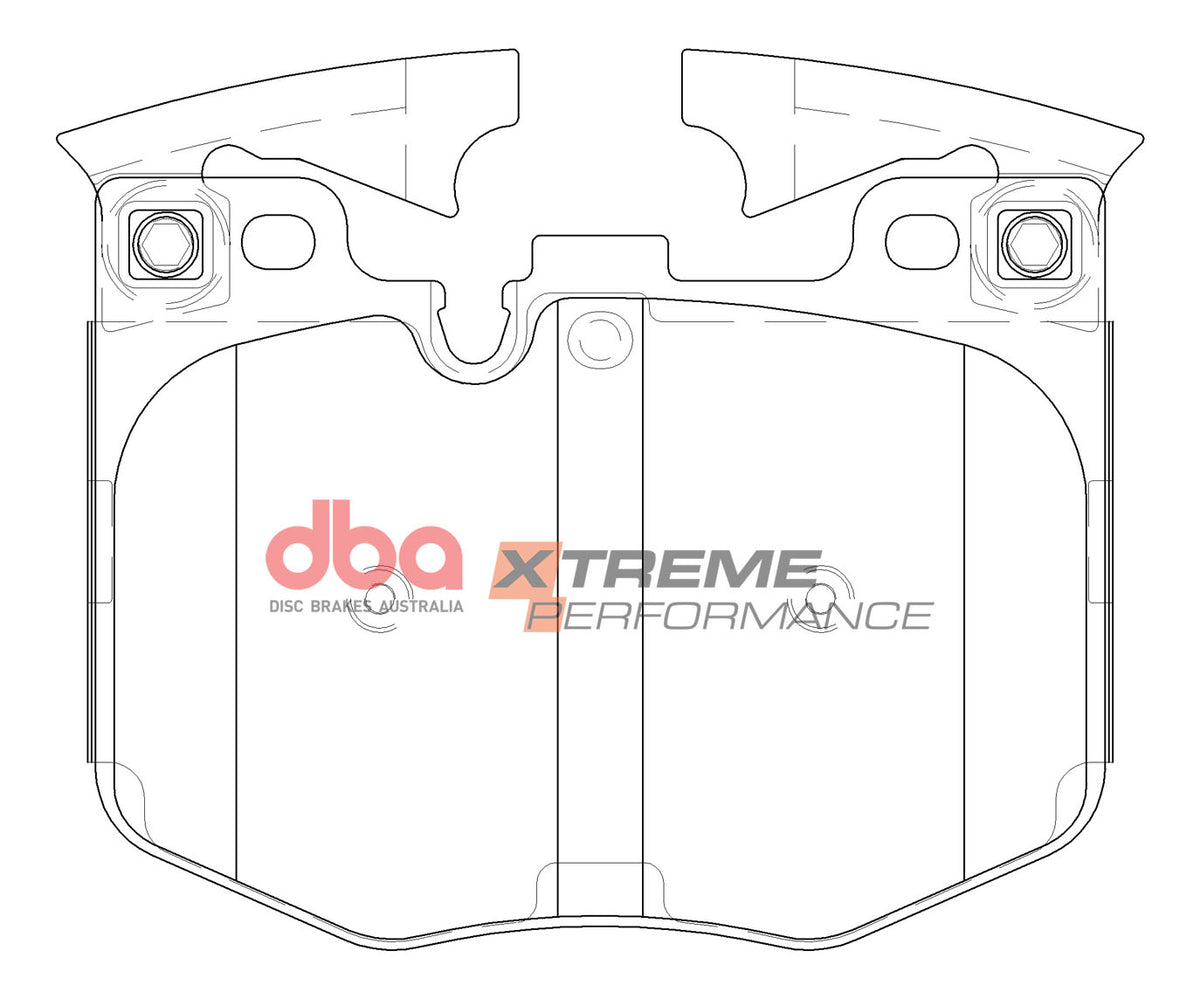 DB15107XP Brake Pads Xtreme Performance | Front Axle