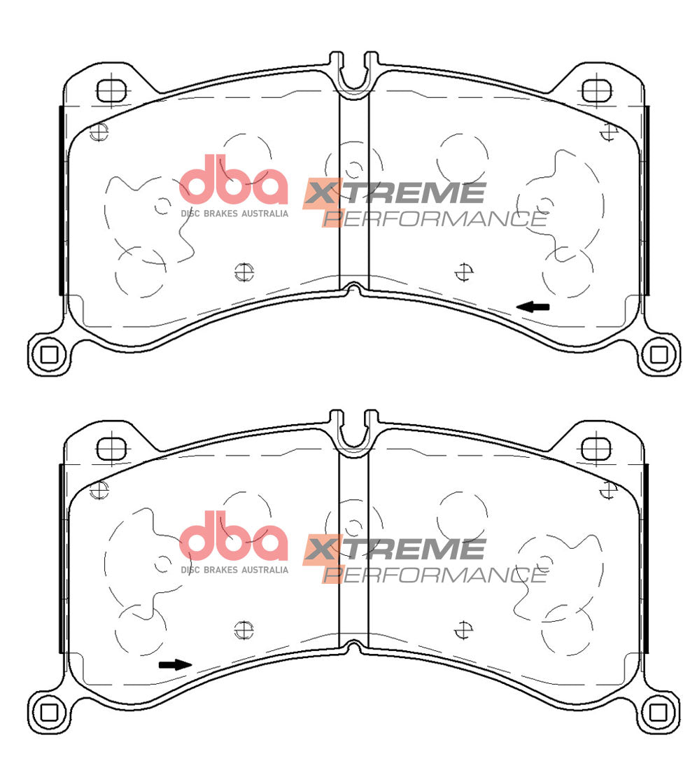 DB15118XP Brake Pads Xtreme Performance | Front Axle
