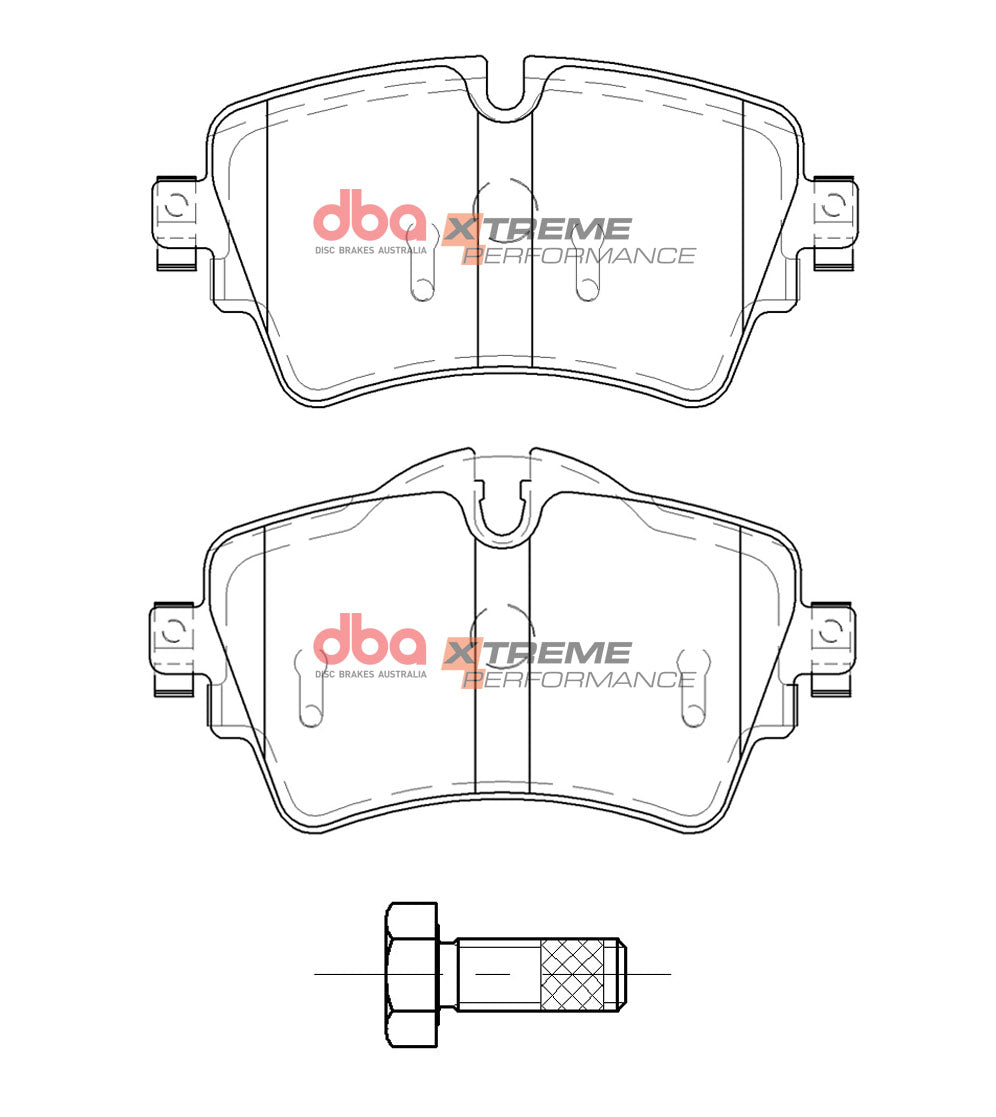 DB15119XP Brake Pads Xtreme Performance | Front Axle