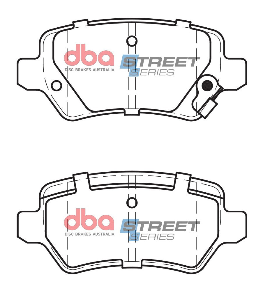 DB1511SS Brake Pads Street Series Ceramic | Rear Axle