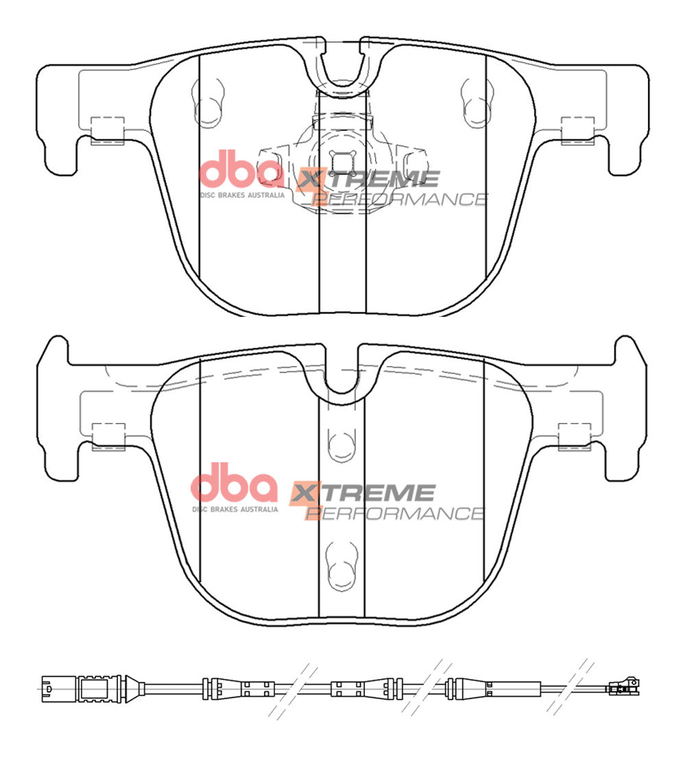 DB15126XP Brake Pads Xtreme Performance | Rear Axle