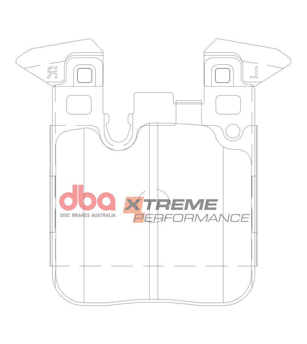 DBA42677S-15127XP Brake Kit - 4000 Series T3 Slotted & Xtreme Performance Brake Pads (2x DBA42677S + DB15127XP)