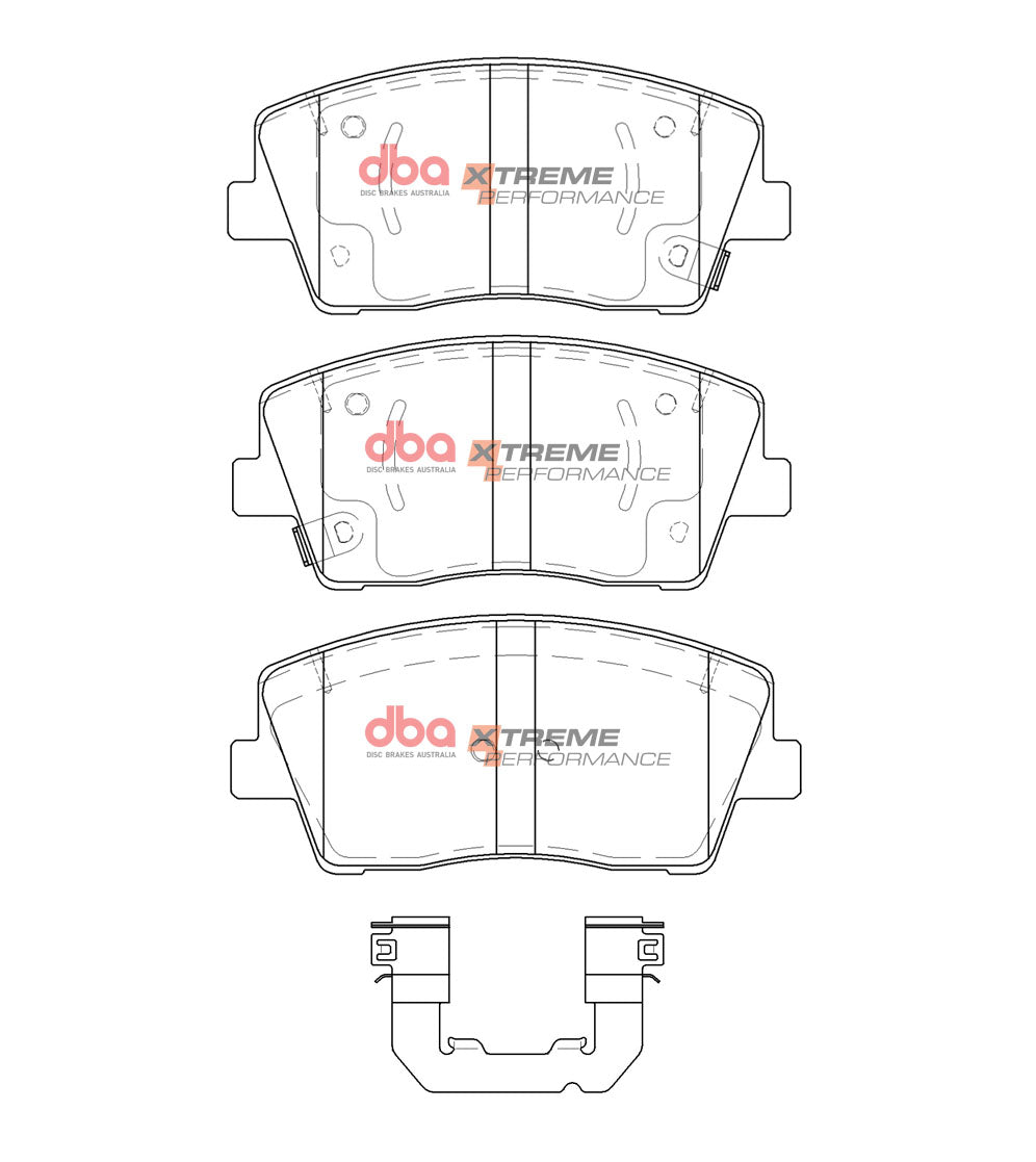 DB15133XP Brake Pads Xtreme Performance | Front Axle