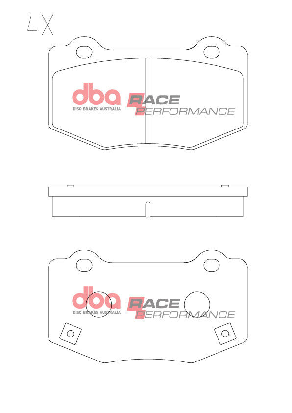 DB15144RP Brake Pads Race Performance