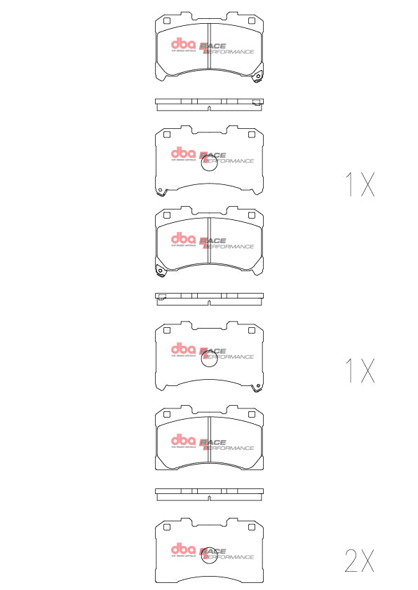 DB15147RP Brake Pads Race Performance