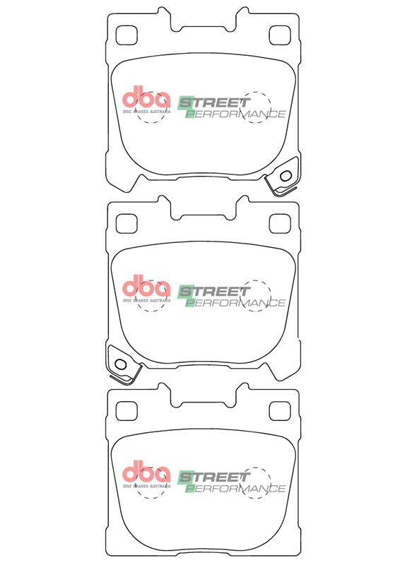 DB15148SP Brake Pads Street Performance | Rear Axle