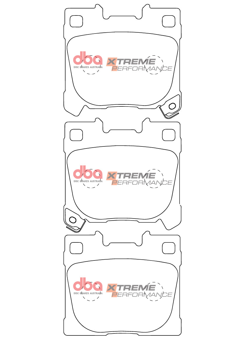 DB15148XP Brake Pads Xtreme Performance | Rear Axle