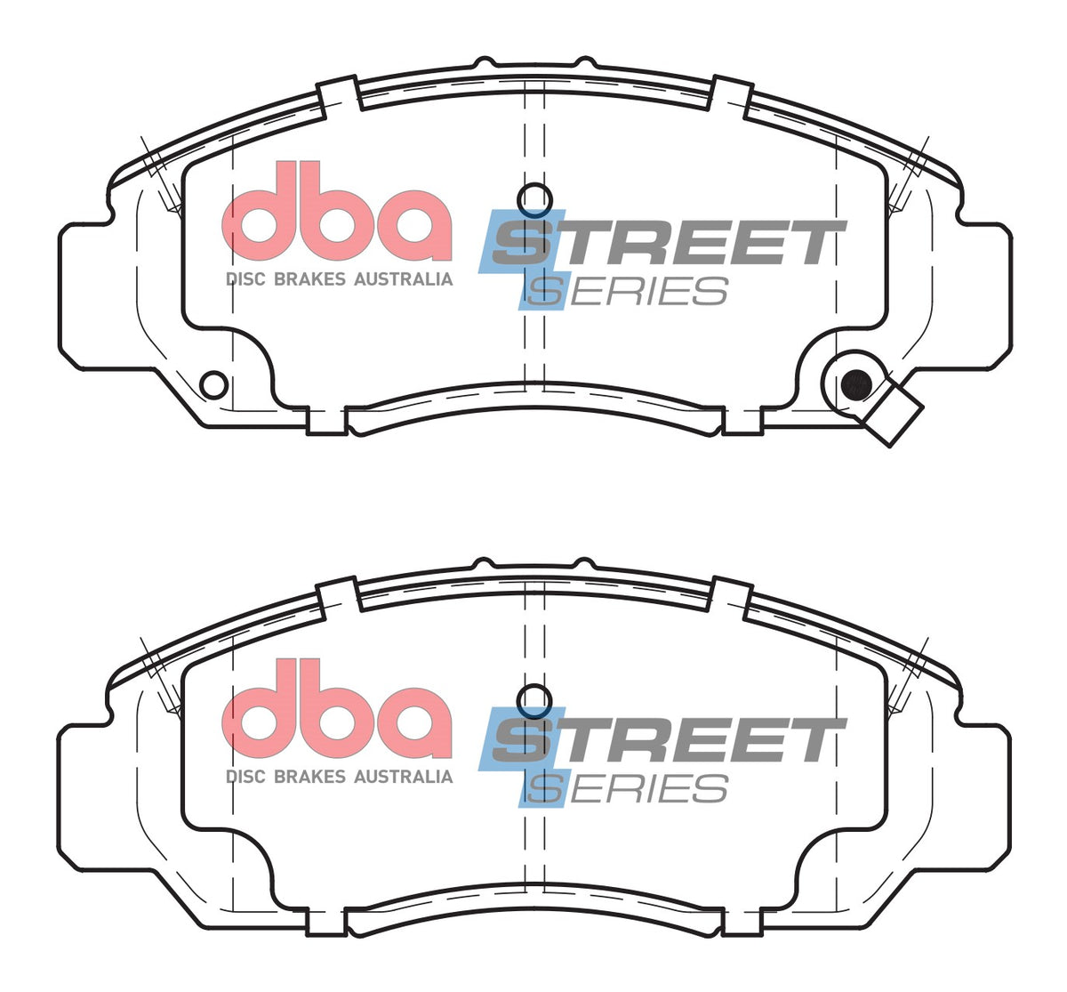 DB1515SS Brake Pads Street Series Ceramic | Front Axle