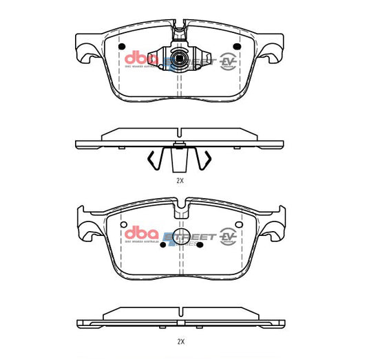 DB15162SSEV Jaguar E-Pace EV400 2018 On F