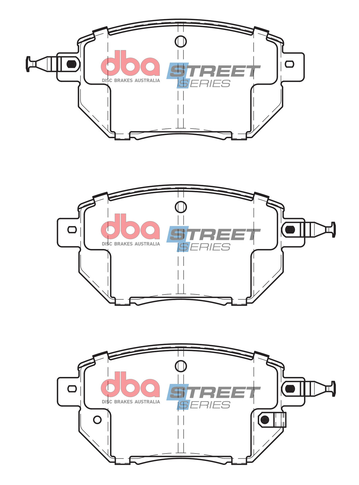 DB1516SS Brake Pads Street Series Ceramic | Front Axle