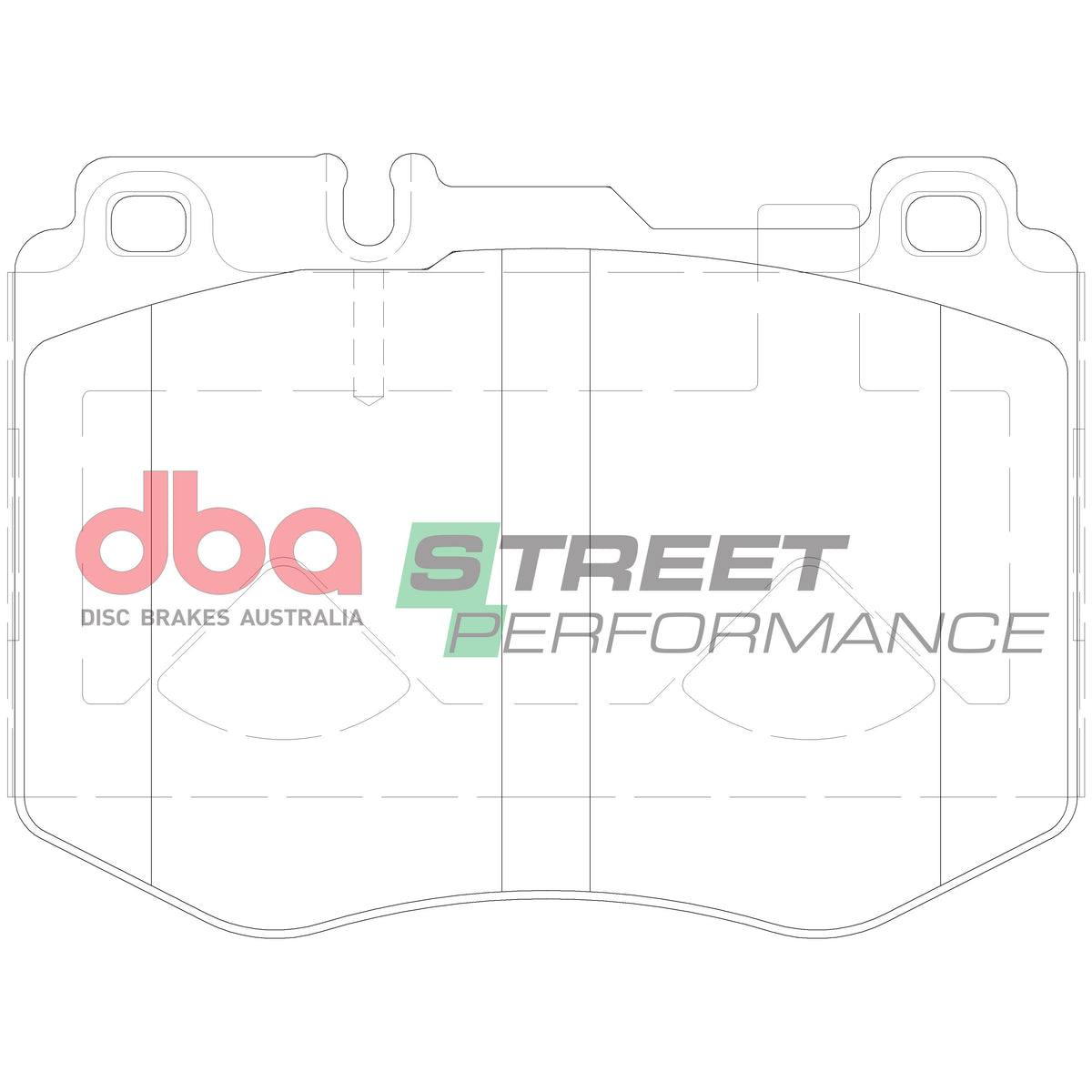DB15182SP Brake Pads Street Performance | Front Axle