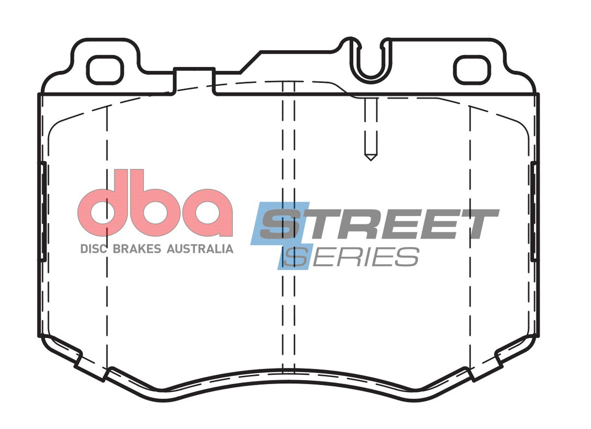 DB15182SS Brake Pads Street Series Ceramic | Front Axle