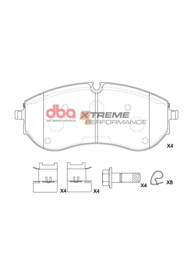 DB15198XP Brake Pads Xtreme Performance | Front Axle