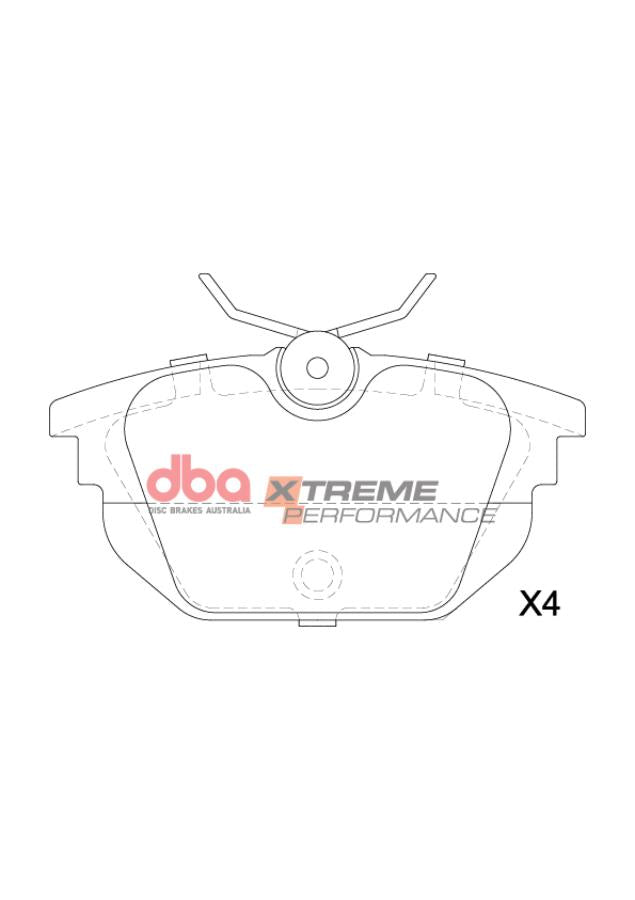 DB15208XP Brake Pads Xtreme Performance | Rear Axle