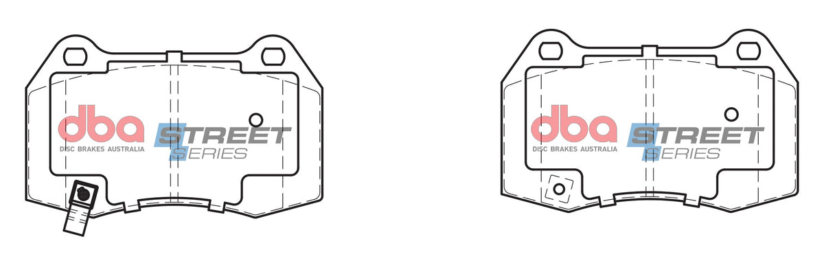 DB1520SS Brake Pads Street Series Ceramic | Front Axle