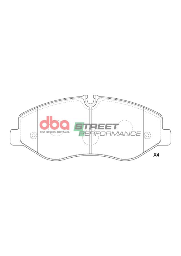 DB15220SP Brake Pads Street Performance | Front Axle