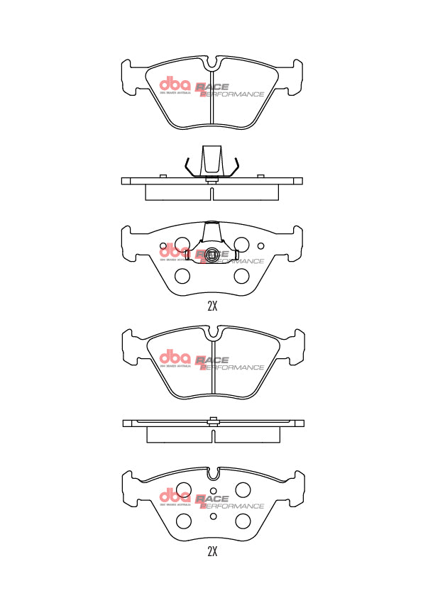 DB1522RP Brake Pads Race Performance