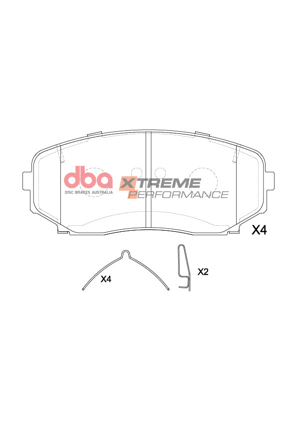 DB15252XP Brake Pads Xtreme Performance | Front Axle