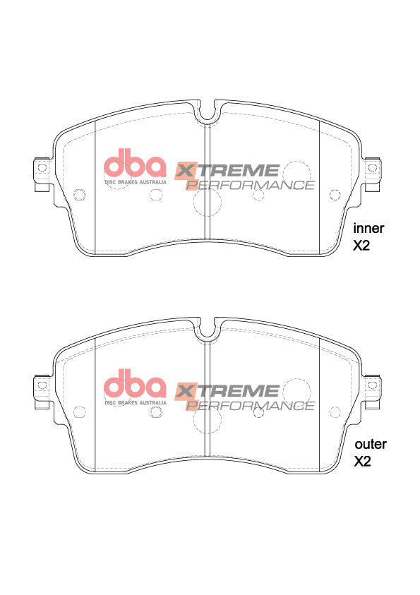 DB15257XP Brake Pads Xtreme Performance | Front Axle