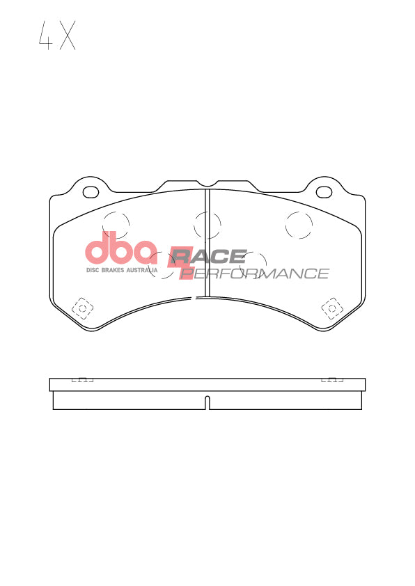 DB15287RP Brake Pads Race Performance