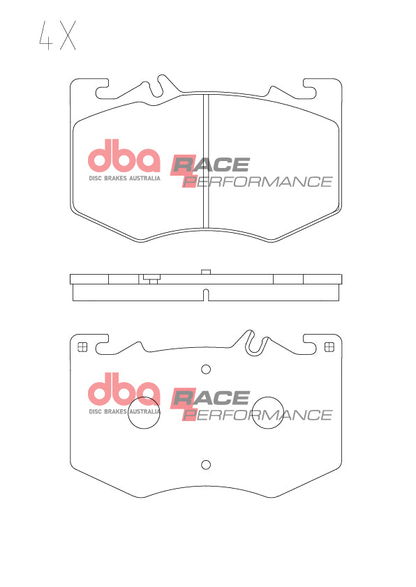 DB15296RP Brake Pads Race Performance