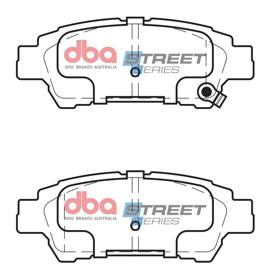 DB1660SS Brake Pads Street Series Ceramic | Rear Axle