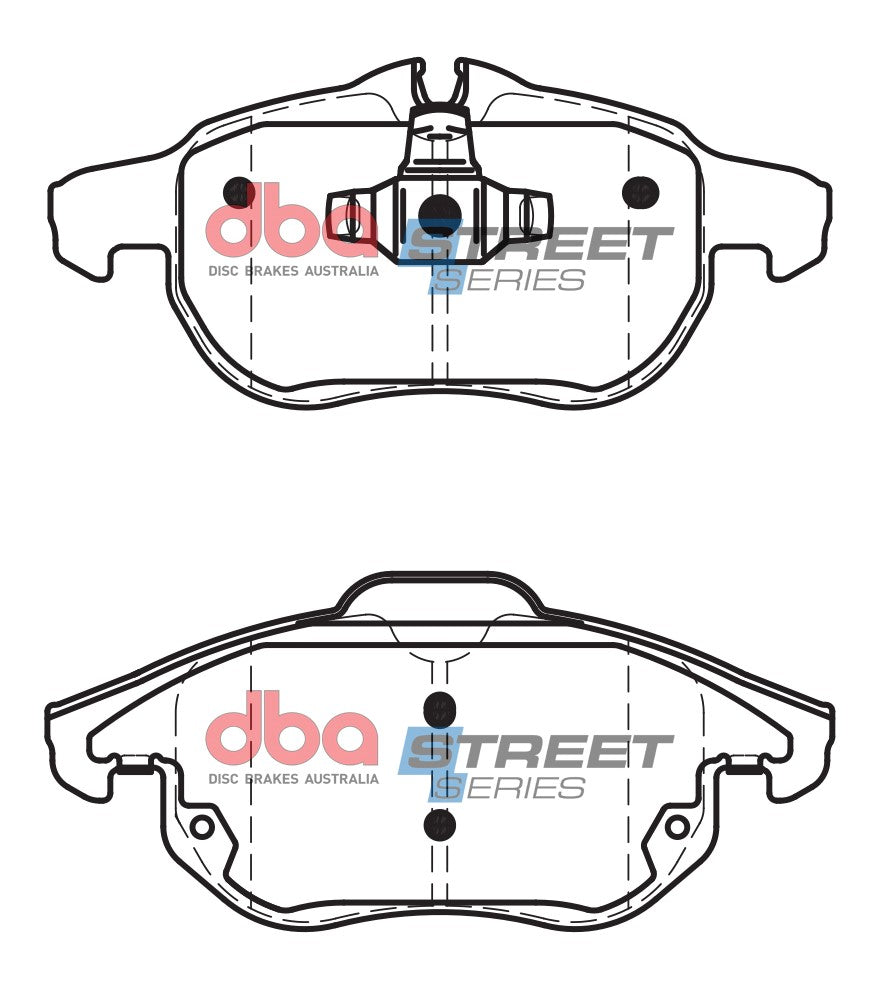 DB1664SS Brake Pads Street Series Ceramic | Front Axle