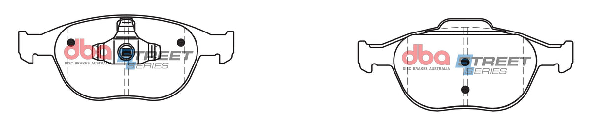 DB1666SS Brake Pads Street Series Ceramic | Front Axle