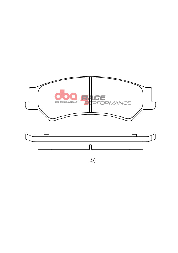 DB1675RP Brake Pads Race Performance