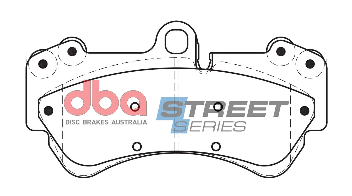 DB1676SS Brake Pads Street Series Semi-metallic | Front Axle