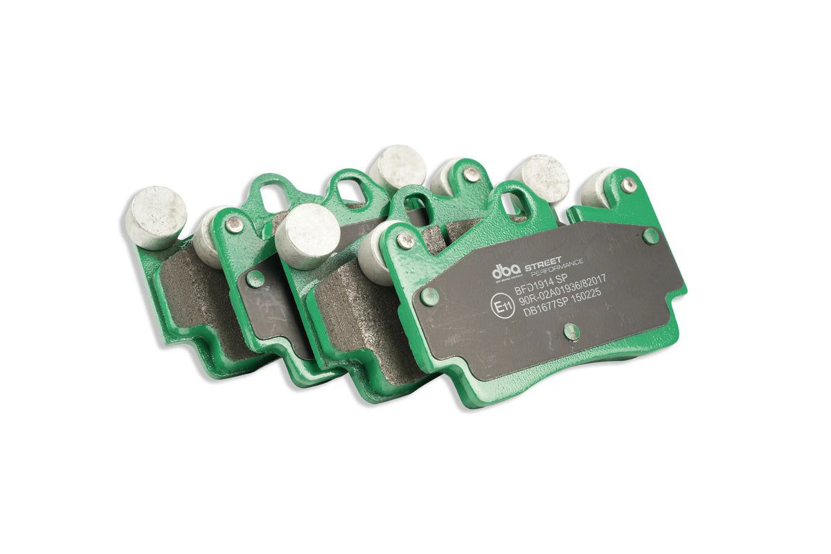 DBA2249S-1677SP Brake Kit - Street Series T2 Slotted & Street Performance Brake Pads (2x DBA2249S + DB1677SP)