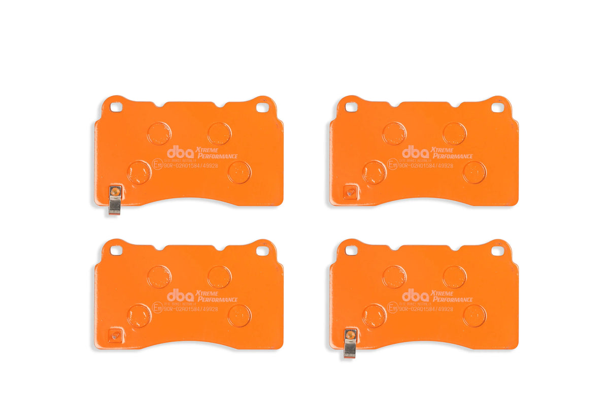 DBA5654BLKS-10-1678XP Brake Kit - 5000 T3 Slotted & Xtreme Performance Brake Pads (2x DBA5654BLKS-10 + DB1678XP)