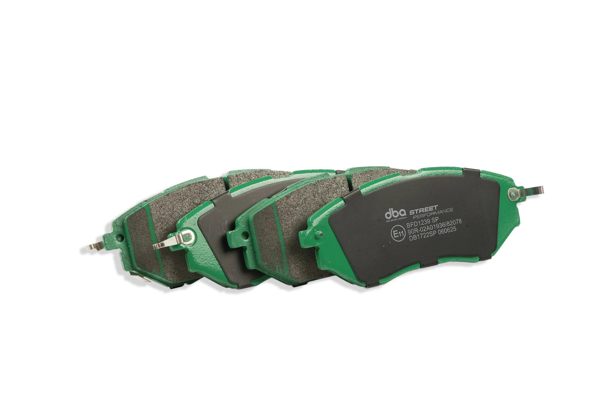 DBA2650S-10-1722SP Brake Kit - Street Series T2 Slotted & Street Performance Brake Pads (2x DBA2650S-10 + DB1722SP)