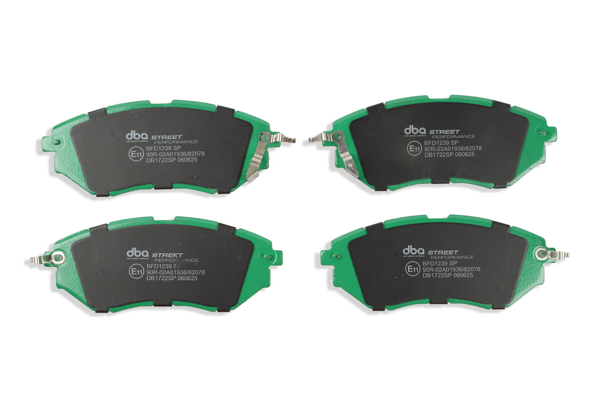DBA2650S-10-1722SP Brake Kit - Street Series T2 Slotted & Street Performance Brake Pads (2x DBA2650S-10 + DB1722SP)