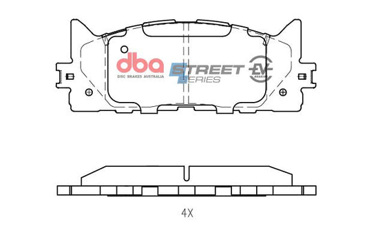 DB1800SSEV Toyota Corolla Hybrid 2010 On / Lexus ES300h Hybrid 2013 / Daihatsu Altis Hybrid 2013 On F – Front
