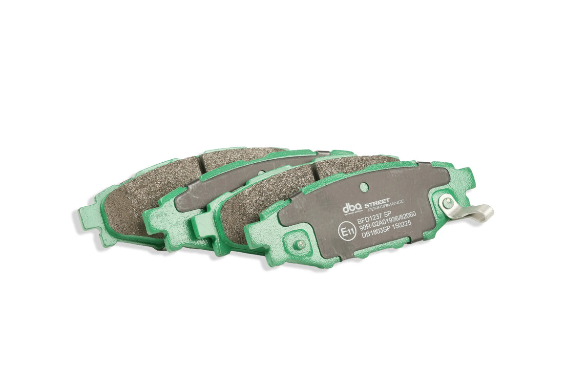 DBA2663S-10-1803SP Brake Kit - Street Series T2 Slotted & Street Performance Brake Pads (2x DBA2663S-10 + DB1803SP)
