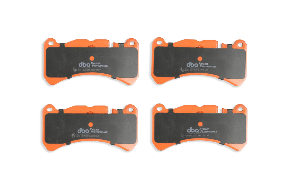 DBA42758S-1845XP Brake Kit - 4000 Series T3 Slotted & Xtreme Performance Brake Pads (2x DBA42758S + DB1845XP)