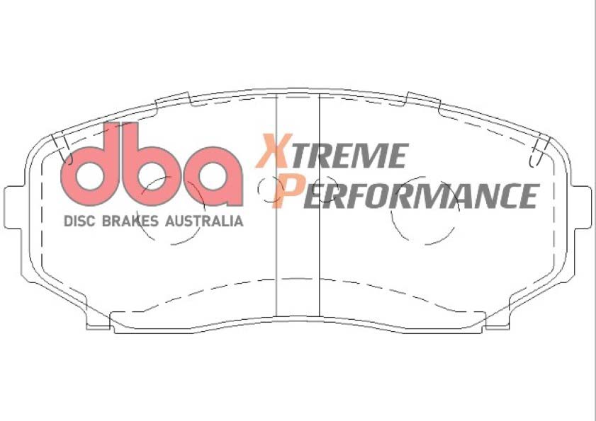 DBA42234S-1916AXP Brake Kit - 4000 Series T3 Slotted & Xtreme Performance Brake Pads (2x DBA42234S + DB1916AXP)