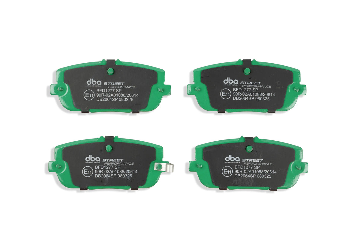 DBA2965S-2064SP Brake Kit - Street Series T2 Slotted & Street Performance Brake Pads (2x DBA2965S + DB2064SP)