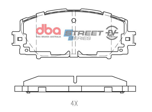 DB2159SSEV Toyota Aqua Hybrid 2011 On / Corolla Hybrid 2019 On / Vitz Hybrid 2017 On / Lexus F – Front