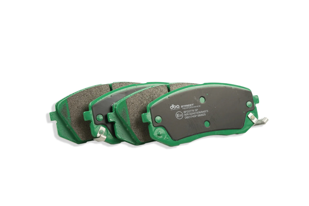 DBA2472S-2174SP Brake Kit - Street Series T2 Slotted & Street Performance Brake Pads (2x DBA2472S + DB2174SP)