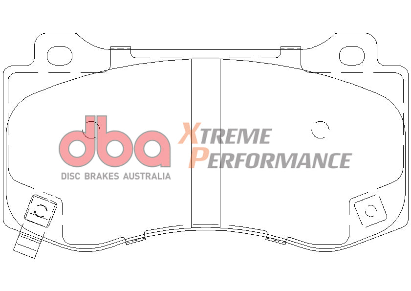 DBA42532S-2259XP Brake Kit - 4000 Series T3 Slotted & Xtreme Performance Brake Pads (2x DBA42532S + DB2259XP)