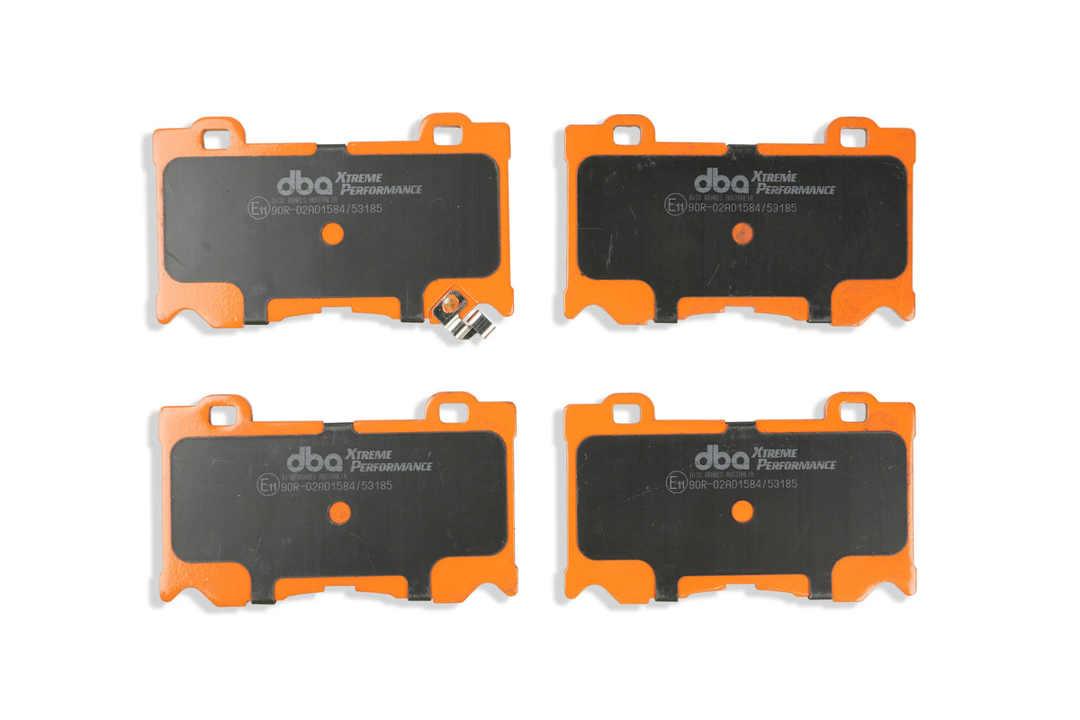 DBA52314BLKS-2400XP Brake Kit - 5000 T3 Slotted & Xtreme Performance Brake Pads (2x DBA52314BLKS + DB2400XP)