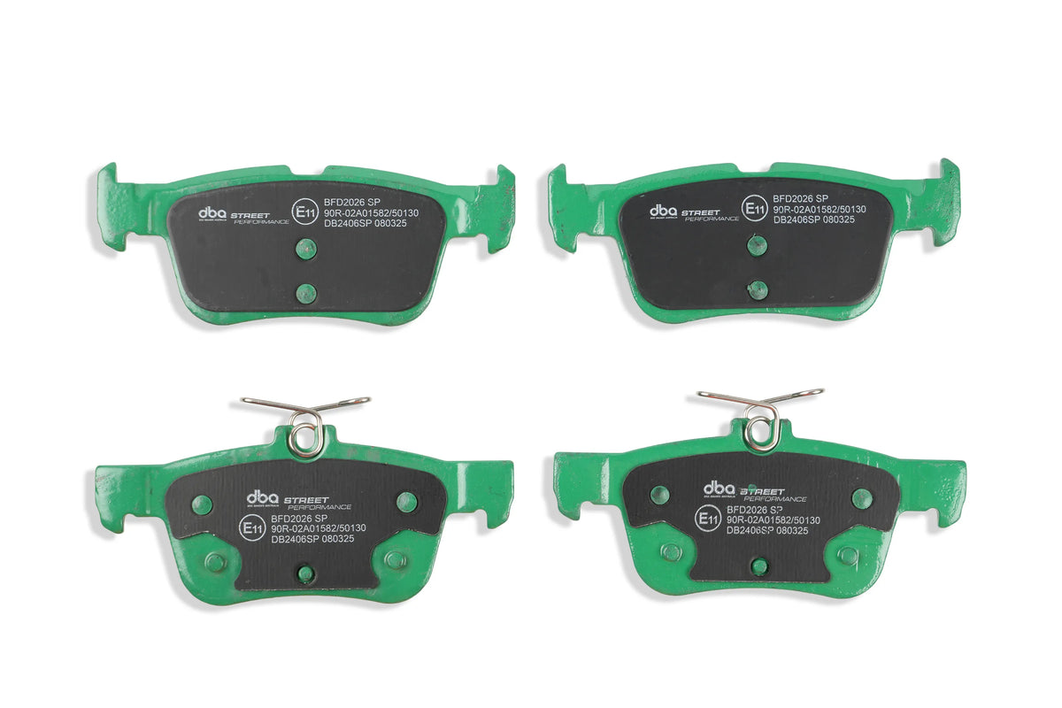DBA2969S-2406SP Brake Kit - Street Series T2 Slotted & Street Performance Brake Pads (2x DBA2969S + DB2406SP)