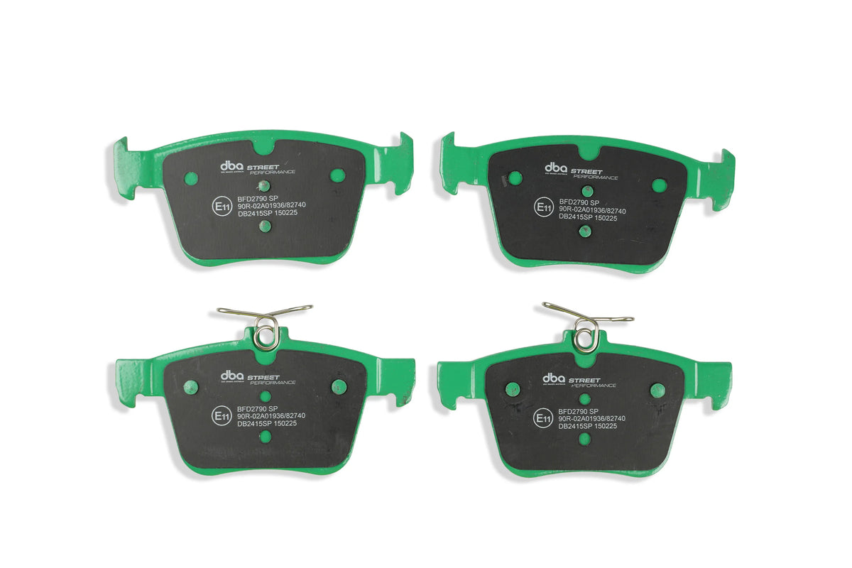 DBA2809E-2415SP Brake Kit - Street Series En-Shield Plain & Street Performance Brake Pads  (2x DBA2809E + DB2415SP)