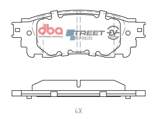 DB2419SSEV Lexus Hybrid RX450H & HI / NX300h 2014 On F / Toyota Alphard Hybrid 2015 On / Toyota Vellfire 2015 On R