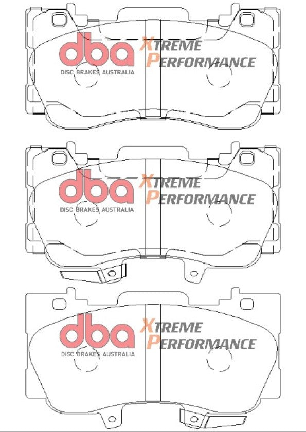 DBA42164S-9011XP Brake Kit - 4000 Series T3 Slotted & Xtreme Performance Brake Pads (2x DBA42164S + DB9011XP)