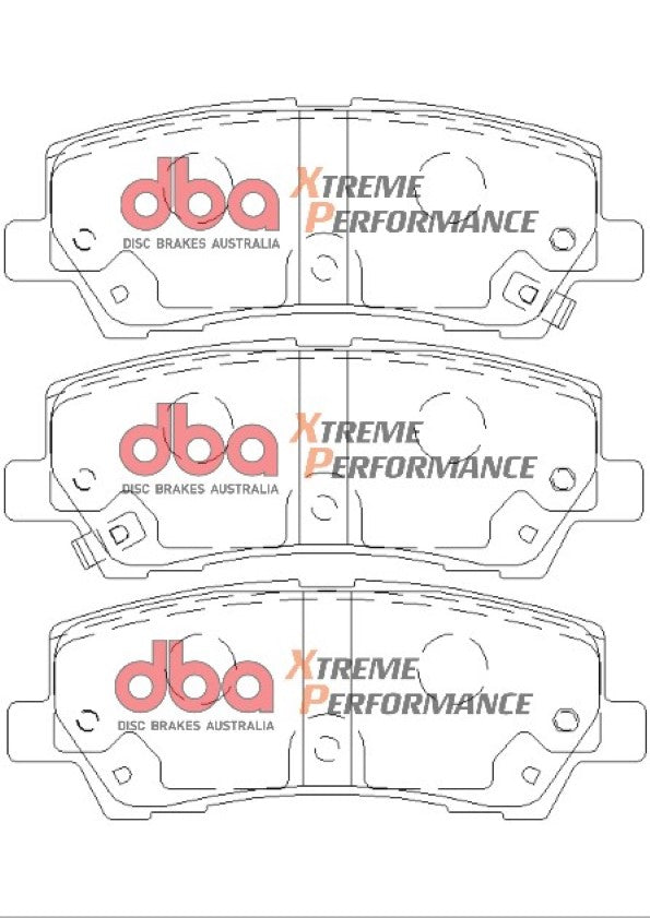 DBA52165BLKS-9022XP Brake Kit - 5000 T3 Slotted & Xtreme Performance Brake Pads (2x DBA52165BLKS + DB9022XP)